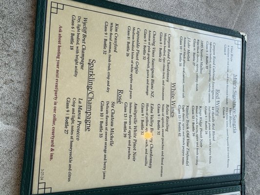 Menu photo 4 Milo's Cellar Boulder City, NV Menu photo 4 Milo's Cellar Boulder City, NV