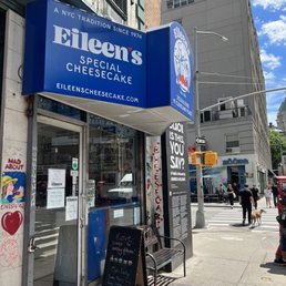 Exterior outside entrance of Eileen's Special Cheesecake - New York, New York Exterior outside entrance of Eileen's Special Cheesecake - New York, New York