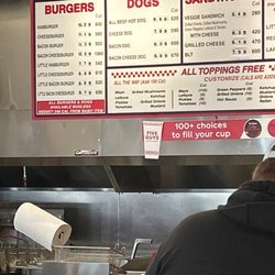 Five Guys - Menu