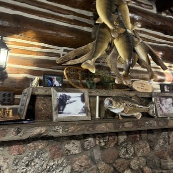 Eddie B's - a log cabin with a stone fireplace - American Near Me - Eagle River, Wisconsin Eddie B's - a log cabin with a stone fireplace - American Near Me - Eagle River, Wisconsin