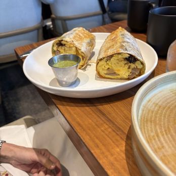 Finch & Fork - Veggie breakfast burrito - New American Near Me - Santa Barbara, California