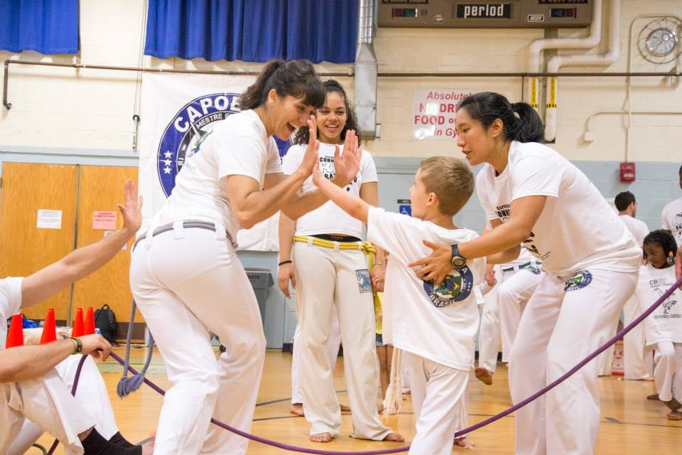 Capoeira Training Center- CBNY Professora Joy Logo