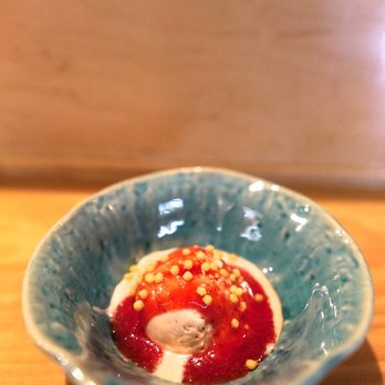 Sushi Sonagi - Monterey Strawberry - Yuzu Ice Cream, Arare - Torrance - Sushi Bars Near Me - Gardena, California