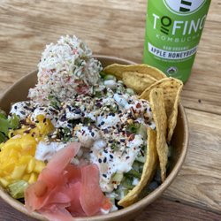 Poke and kombucha