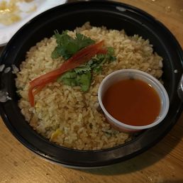 Fried rice with chicken