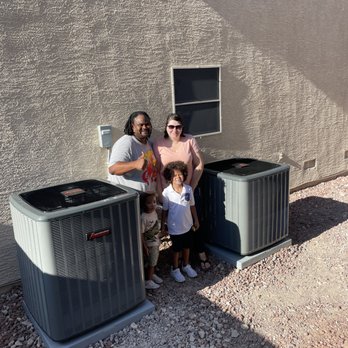 On The Spot Air - The Cole Family just join OTSA family with two brand new air conditioners units , congratulations!! - Heating & Air Conditioning/HVAC Near Me - Las Vegas, Nevada On The Spot Air - The Cole Family just join OTSA family with two brand new air conditioners units , congratulations!! - Heating & Air Conditioning/HVAC Near Me - Las Vegas, Nevada