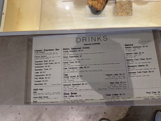Menu photo 6 Malou Coffee Los Angeles, CA