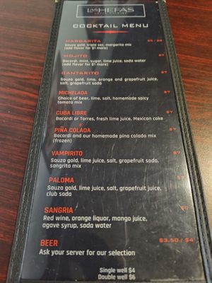 Menu photo 4 Las Hefas Hays, KS Menu photo 4 Las Hefas Hays, KS