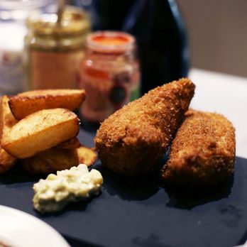 L'Avant Comptoir - Seriously the BEST fried chicken tenders I’ve ever had! - Tapas Bars Near Me - Paris, 75