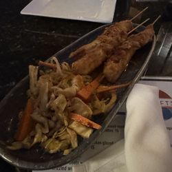The Draftsman - Chicken satay.