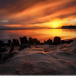Sayville Beach & Marina - Sunset