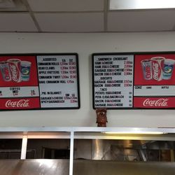 Forrest Donuts - Menu. Go for the donuts, not the sandwiches.