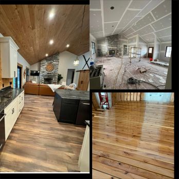 Start Painting - Start to finish, ship lap ceiling, vinyl flooring and paint - Painters Near Me - Kingsley, Michigan