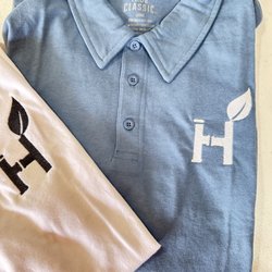 Creative Custom Tees - Embroidered left chest logo