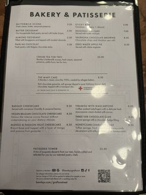 Menu photo 4 Bewley's Cafe Dublin, D