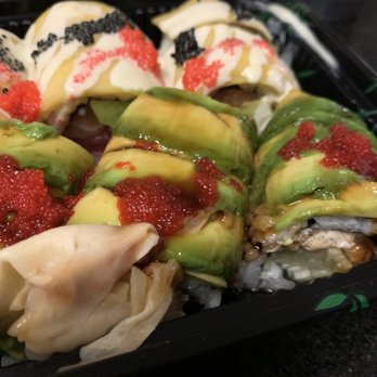 Dragon Sushi 83 - a close up of a sushi - Food Delivery Services Near Me - New York, New York Dragon Sushi 83 - a close up of a sushi - Food Delivery Services Near Me - New York, New York
