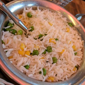 The Dhabba - Basmati with corn and peas... just like mom would have made - Indian Near Me - Glasgow, GLG The Dhabba - Basmati with corn and peas... just like mom would have made - Indian Near Me - Glasgow, GLG