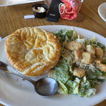 Marie Callender's - Mini chicken pot pie and ceaser side salad - American Near Me - Camarillo, California