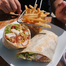 Crunchy Chicken Wrap Crunchy Chicken Wrap
