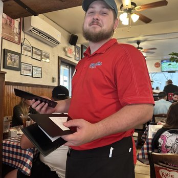 T-Bone Tom's - ANDREW!!!! This friendly, non-stop server didn't miss a beat! - Barbeque Near Me - Kemah, Texas T-Bone Tom's - ANDREW!!!! This friendly, non-stop server didn't miss a beat! - Barbeque Near Me - Kemah, Texas