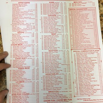 Foo Sing Kitchen - the menu for the restaurant - Chinese Near Me - Mastic, New York