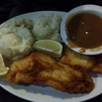Heritage Fish & Chips - Halibut with Mash Potatoes - Seafood Near Me - Brampton, Ontario