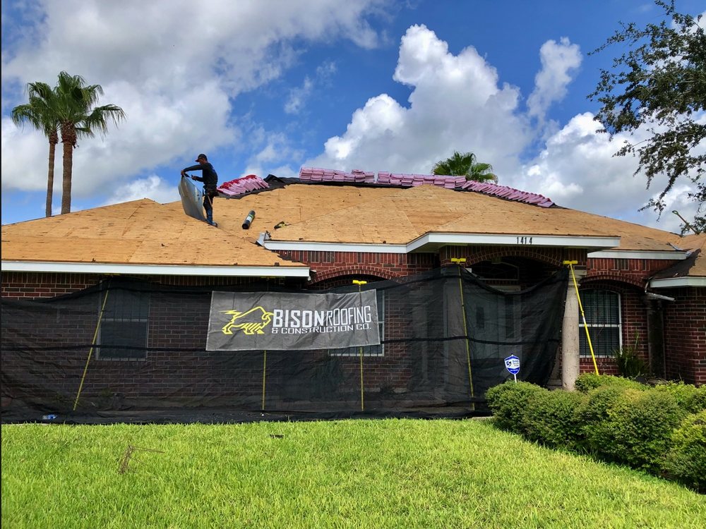 Slide of Bison Roofing