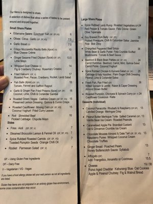 Menu photo 1 Atticus Finch Rotorua, BOP