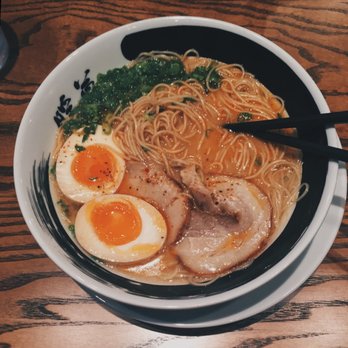 Ramen Danbo - Classic Tonkotsu w/ added egg - Ramen Near Me - Seattle, Washington Ramen Danbo - Classic Tonkotsu w/ added egg - Ramen Near Me - Seattle, Washington