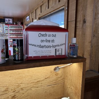 Robertson's Hams - Info on how to order online - Meat Shops Near Me - Seminole, Oklahoma Robertson's Hams - Info on how to order online - Meat Shops Near Me - Seminole, Oklahoma