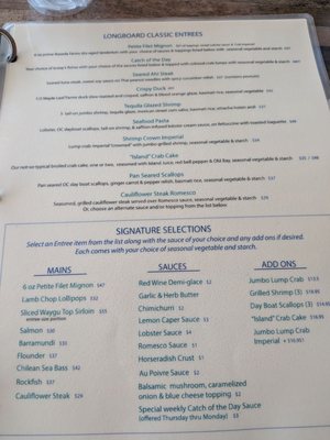 Menu photo 1 Longboard Cafe Ocean City, MD Menu photo 1 Longboard Cafe Ocean City, MD