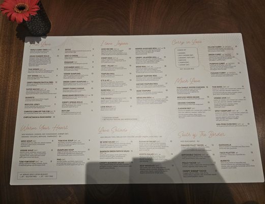 Menu photo 4 Love West Hollywood, CA