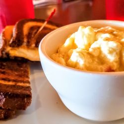 Harbor House Cafe - Grilled Cheese on rye (my choice) and potato salad. Very good!