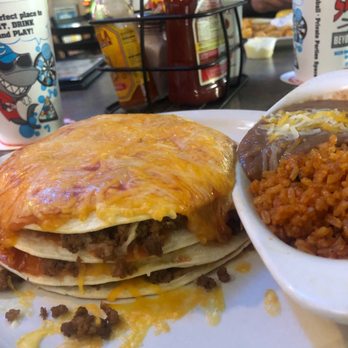 Shark's - Enchiladas stack - Pool Halls Near Me - Shawnee, Kansas