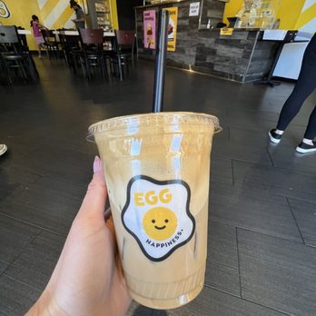 Egg Happiness - Dalgona whipped coffee is bombtastic - Korean Near Me - Dublin, California