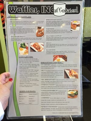Menu photo 6 Waffles Incaffeinated - South Side Pittsburgh, PA