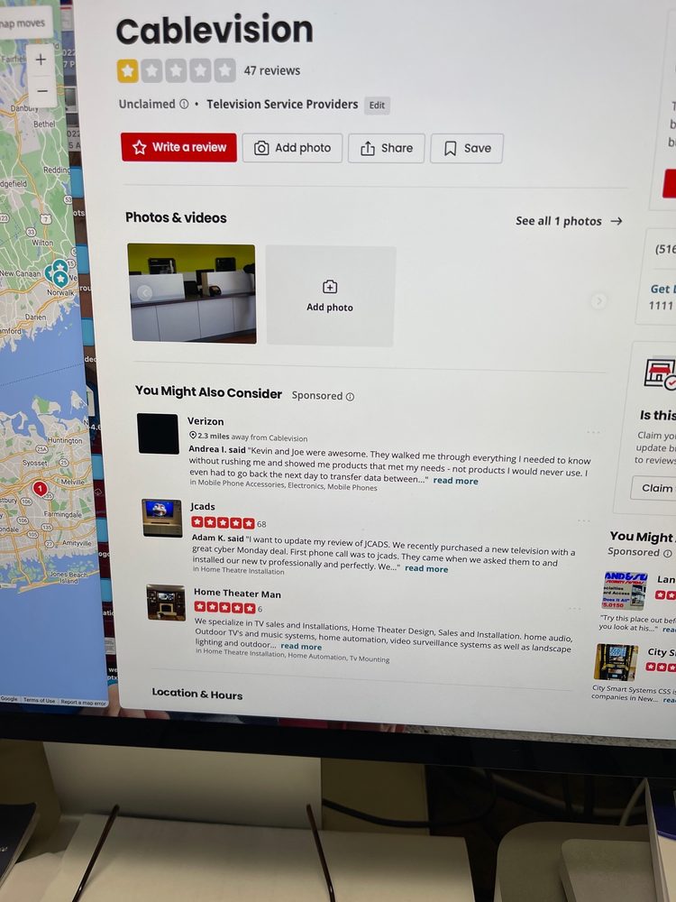 CABLEVISION SYSTEMS OF SOUTHERN CONNECTICUT Updated August 2024 122