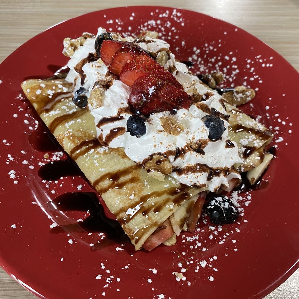 Devolli's - Fruit crepes half order - Breakfast & Brunch Near Me - Windsor, Ontario Devolli's - Fruit crepes half order - Breakfast & Brunch Near Me - Windsor, Ontario