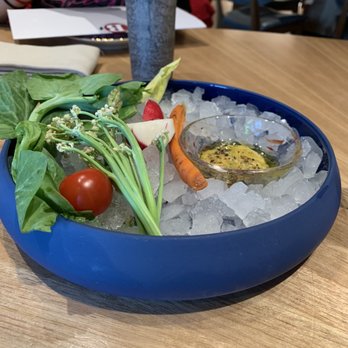 Be.Steak.A - Crudités platter to start the evening. We were given 2 of these for our party of 6 - Bars Near Me - Campbell, California Be.Steak.A - Crudités platter to start the evening. We were given 2 of these for our party of 6 - Bars Near Me - Campbell, California