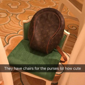 Wing Lei - Little chairs for your purse lol so cute - Chinese Near Me - Las Vegas, Nevada