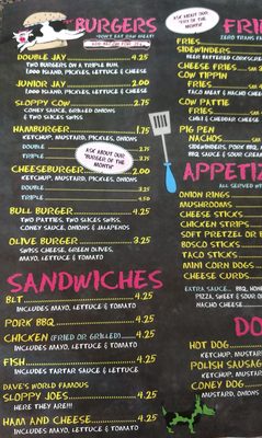 Menu photo 3 The Udder Side Jonesville, MI