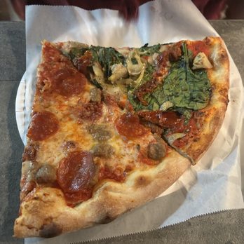 Buonasera - Slice of Pepperoni Sausage and Red Veggie - Pizza Near Me - Del Mar, California Buonasera - Slice of Pepperoni Sausage and Red Veggie - Pizza Near Me - Del Mar, California