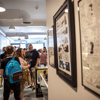 NEIGHBORHOOD COMICS - Original comic and pop culture artwork with rotating exhibitions. - Comic Books Near Me - Savannah, Georgia