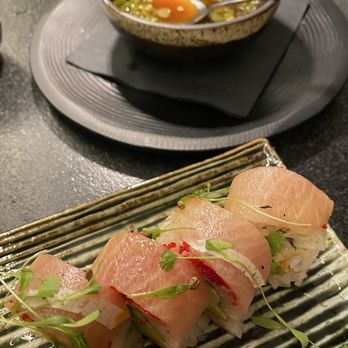 Sushi Central - Yellowtail Spicy Roll - Sushi Bars Near Me - Spring, Texas