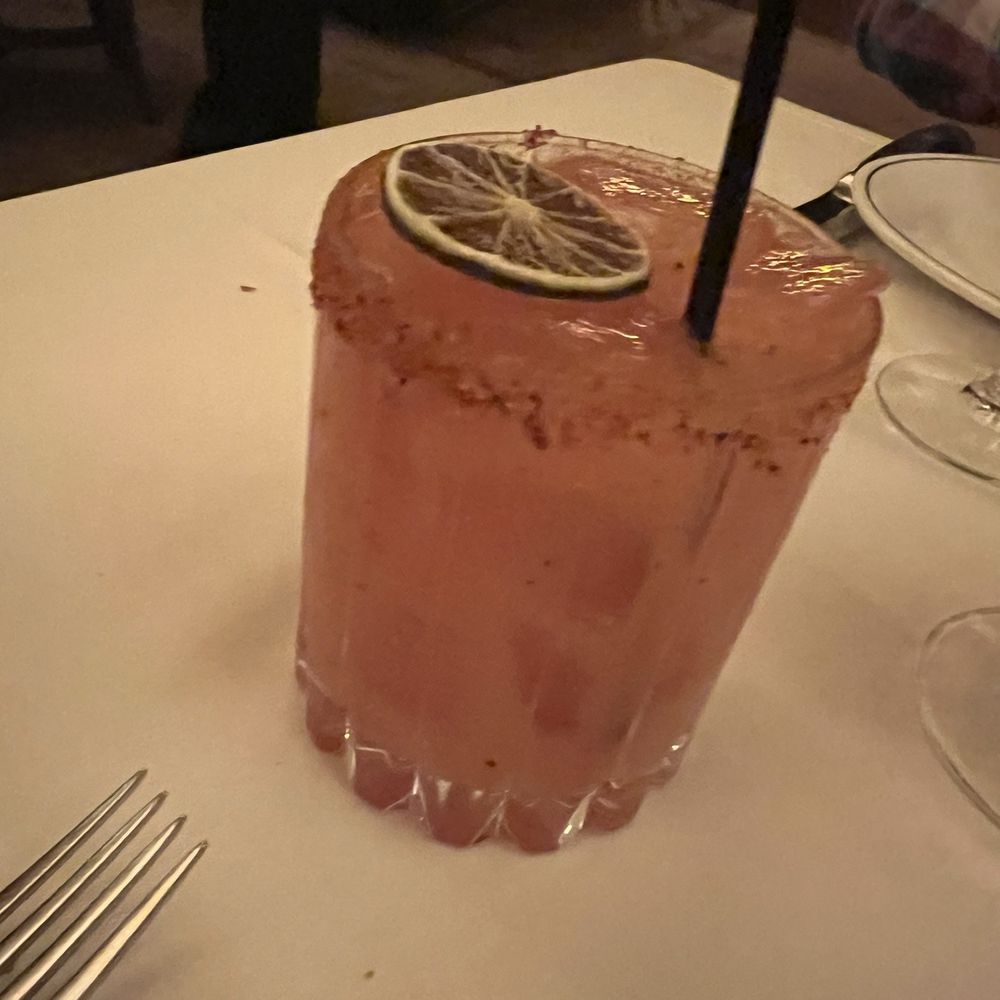 Roots Steakhouse - Spicy guava margarita - Steakhouses Near Me - Ridgewood, New Jersey