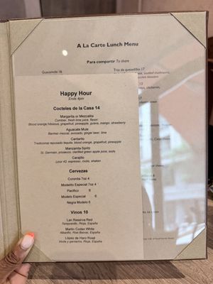 Menu photo 1 Casa Carmen New York, NY Menu photo 1 Casa Carmen New York, NY