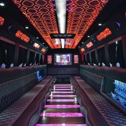 Lucky Limo - 40 Passenger Limo Bus "Snow White"