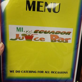 Mi Ecuador Juice Bar - Spanish Near Me - Rensselaer, New York Mi Ecuador Juice Bar - Spanish Near Me - Rensselaer, New York