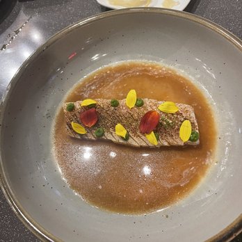 Ju-ichi - Yellowtail in a mouthwatering sauce. This fish melted in my mouth like butter. - Sushi Bars Near Me - San Diego, California Ju-ichi - Yellowtail in a mouthwatering sauce. This fish melted in my mouth like butter. - Sushi Bars Near Me - San Diego, California