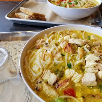 CoreLife Eatery - Spicy chicken curry noodle soup - Salad Near Me - Amherst, New York CoreLife Eatery - Spicy chicken curry noodle soup - Salad Near Me - Amherst, New York